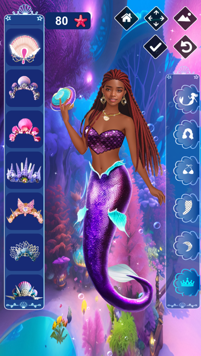 Mermaid Dress Up Game Screenshot