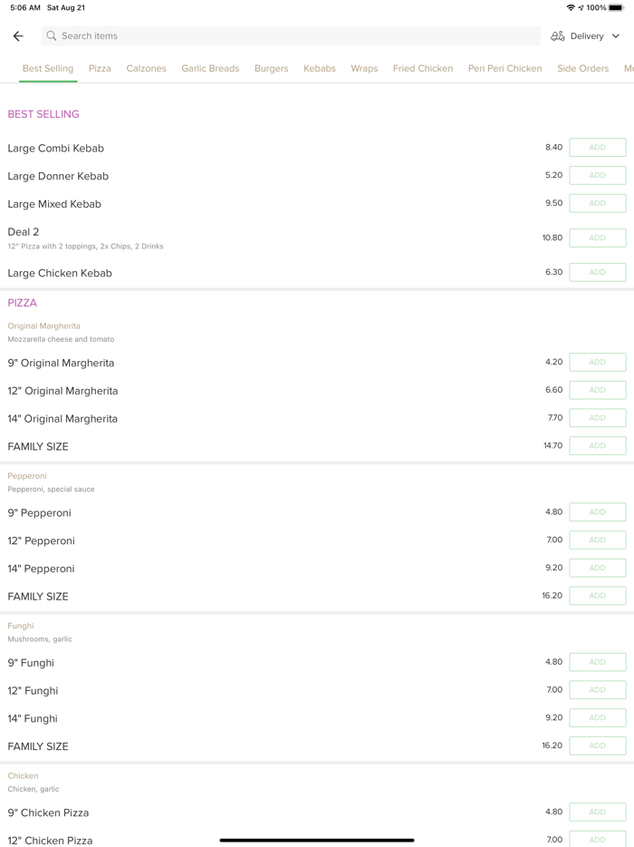 AandD Great Quality Food Ltd