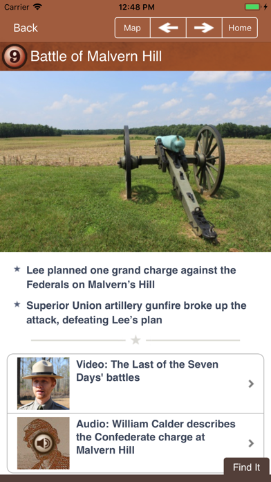 Richmond Battle App Screenshot