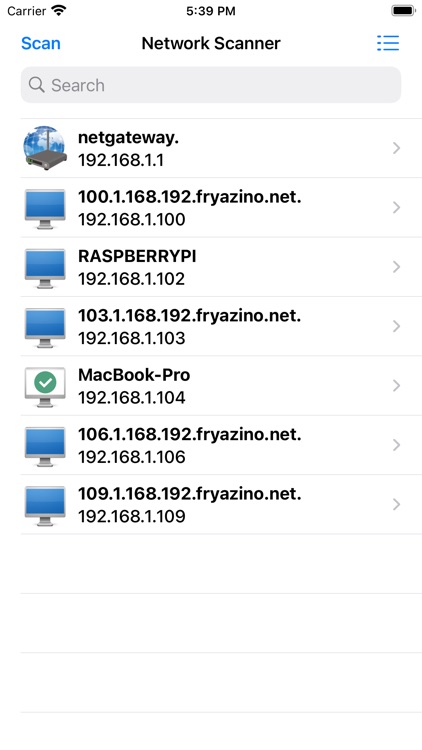 ScanNet - Network Scanner