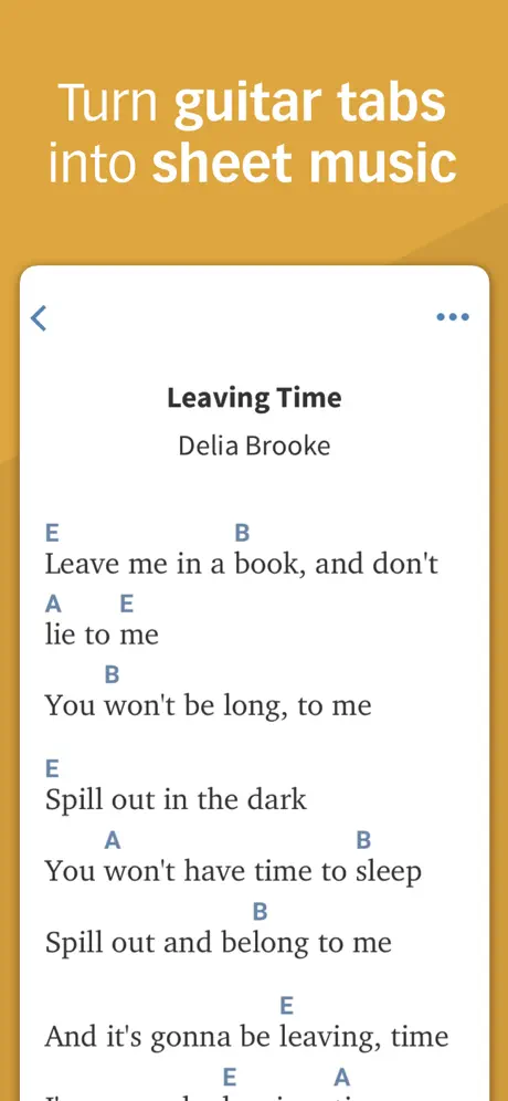 Guitar Tabs & Chords - TabBank