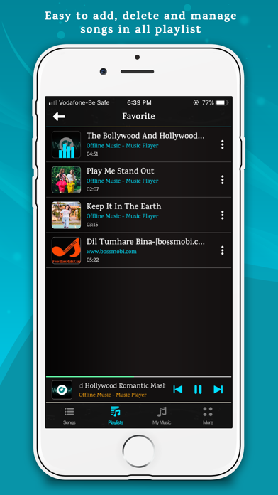 Offline Music Player Lite Screenshot
