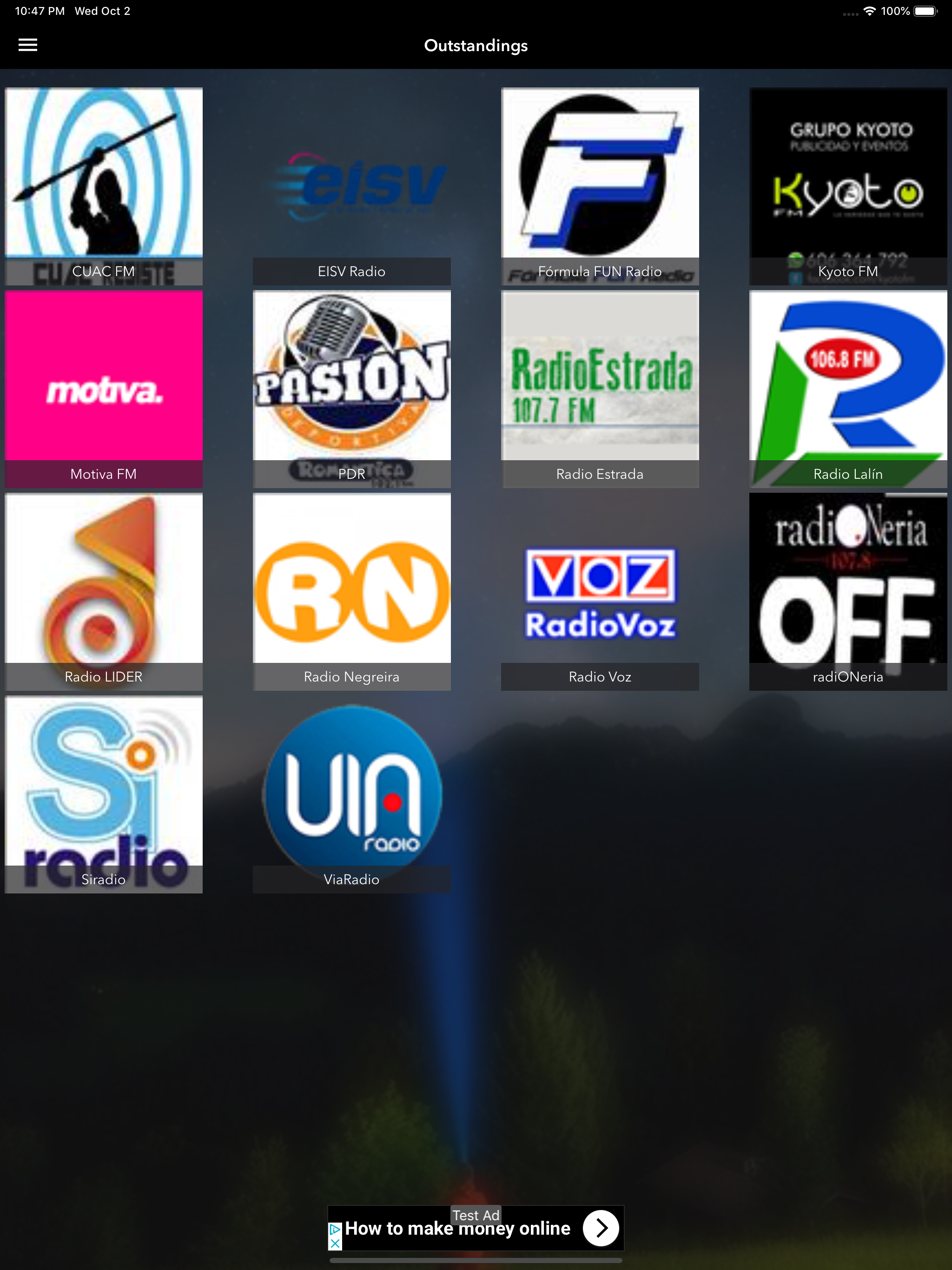 Emisoras de radio