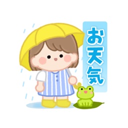 ボブちゃん。夏とお天気。