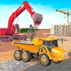 Construction Excavator Game icon