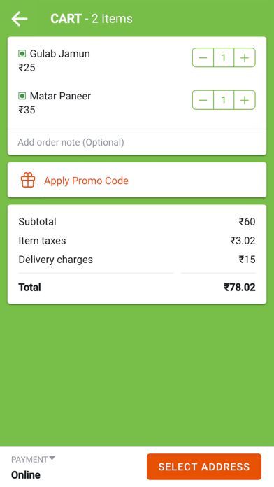 Screenshot #3 pour Dabba Garam Food Ordering App