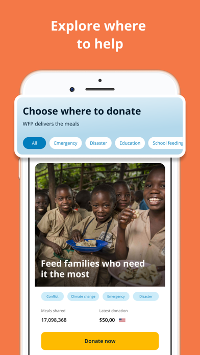 ShareTheMeal: Charity Donate Screenshot