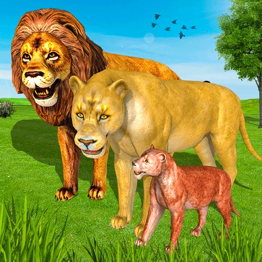Angry Lion Family Simulator