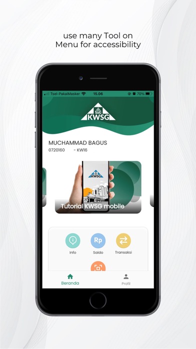 KWSG Mobile Screenshot