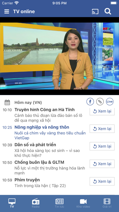 Báo Hà Tĩnh TV Screenshot