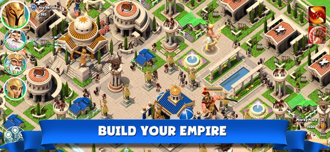 Gods of Olympus - The popular build and battle mobile strategy game