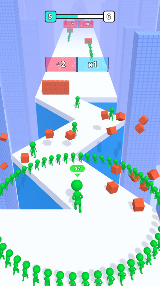 #3. Circles Run 3D (iOS) By: Fun Space Limited