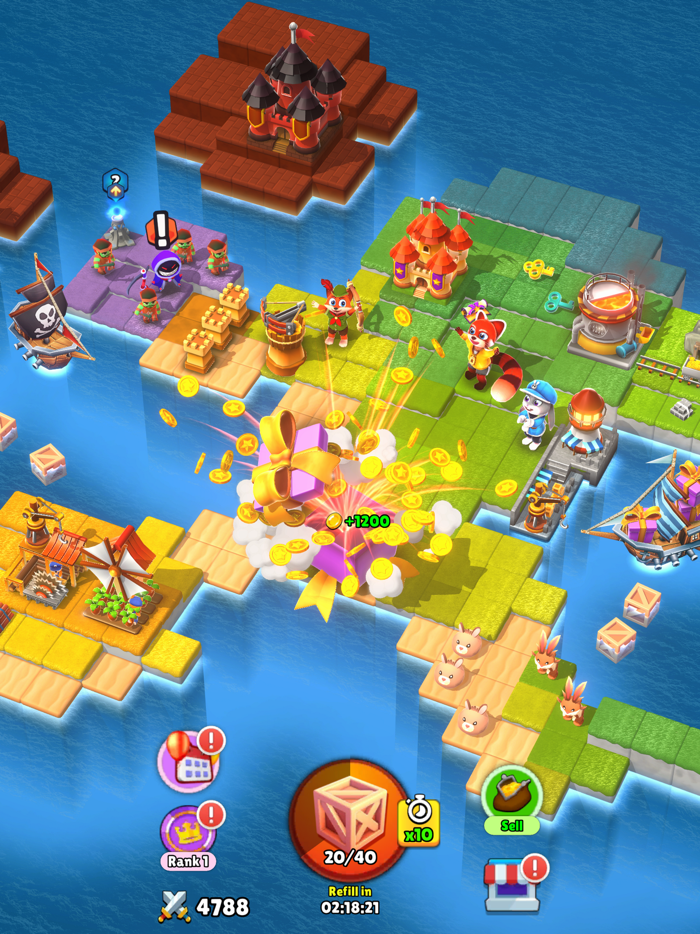 Merge.io - Island Kingdom