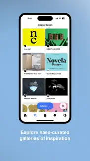 behance – creative portfolios iphone screenshot 2