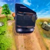 Offroad coach bus simulator icon