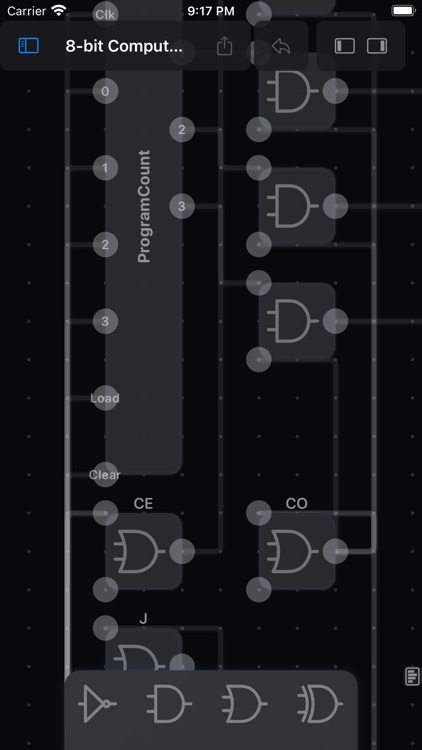 LogicalArt Digital Circuit Sim screenshot-5