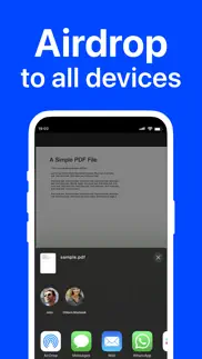 files share for air drop iphone screenshot 1
