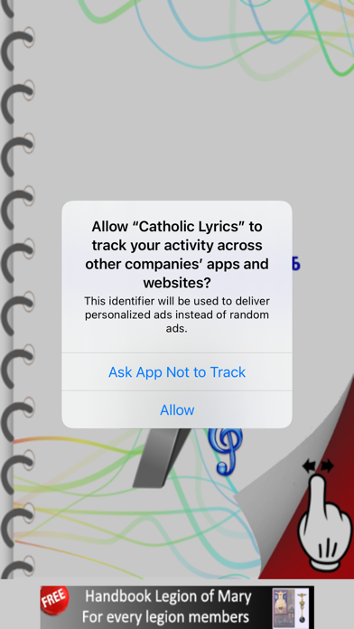 Tamil Catholic Song Book Screenshot