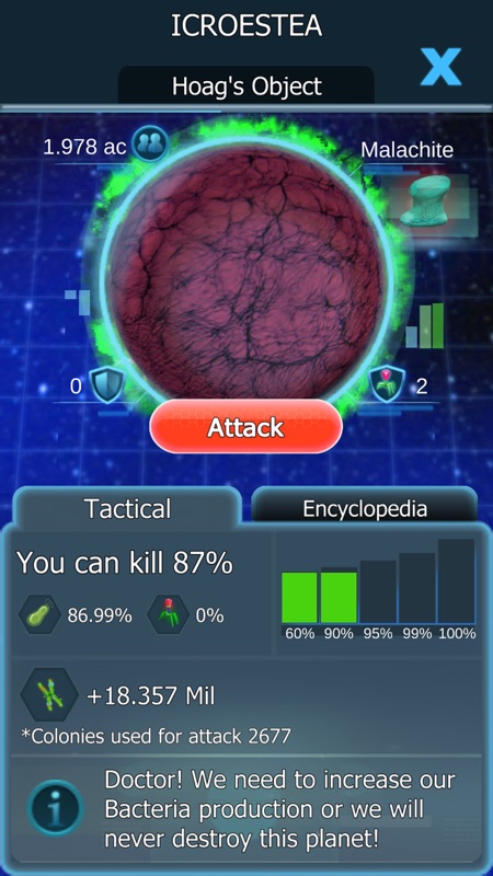 Bacterial Takeover - Idle game screenshot 1