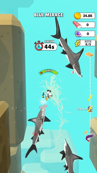 Screenshot #2 pour Diver Hero