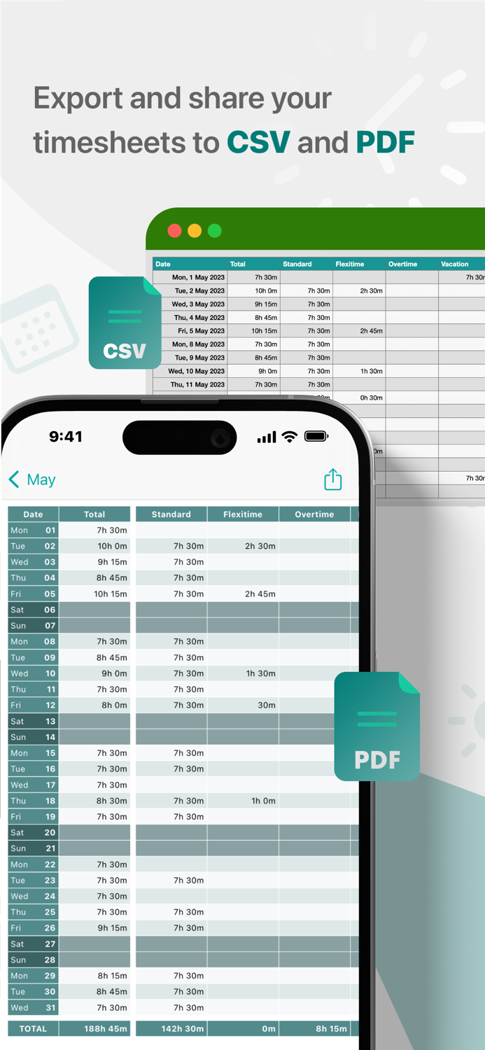 Timesheet Pro Hours Tracker