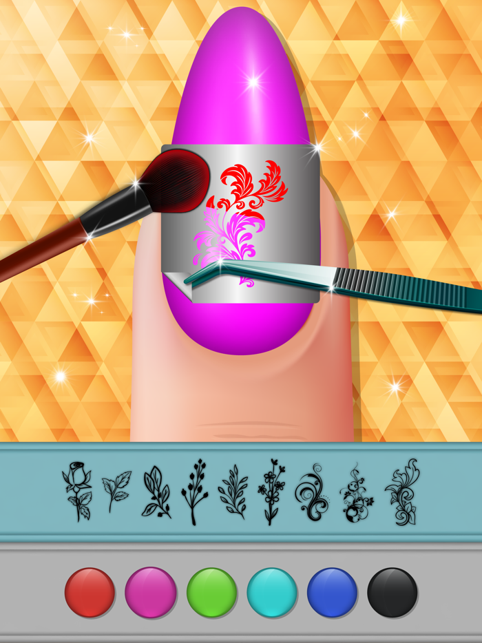 Acrylic Nail Salon Girls Games