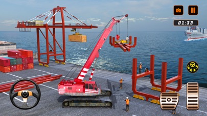 Port Construction-Ship Games Screenshot