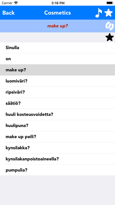 Screenshot 4 of English to Finnish Translator App