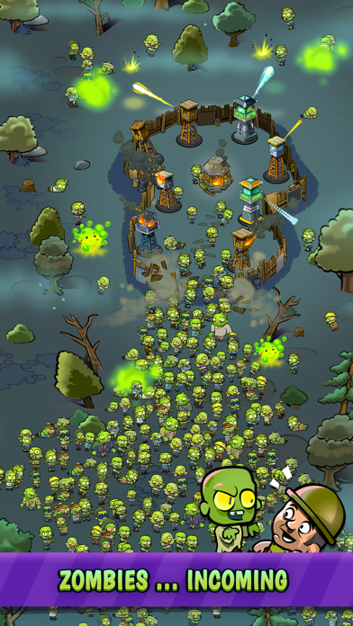 Zombies vs. Towers Screenshot