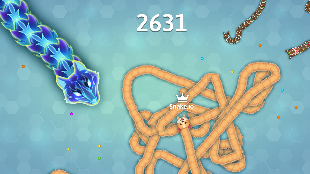 Snake.io - Fun Online Snake iOS Mod IPA screenshot 6 - iOS game interface