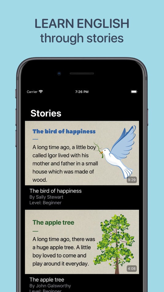 Learn English through Stories. - 1.2 - (iOS)