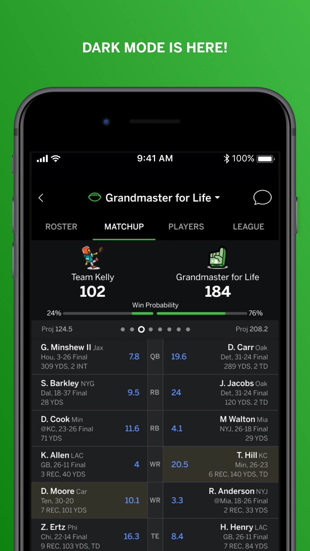 ESPN Fantasy Sports & More screenshot 4