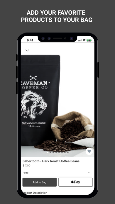 Caveman Coffee Co Screenshot
