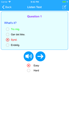 Learn Danish Language Offline screenshot 5