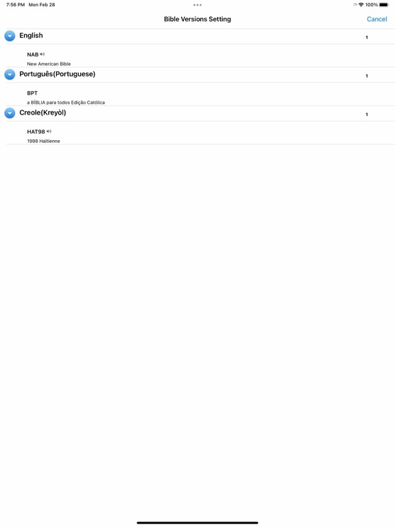 Screenshot #6 pour English Creole Audio Bible