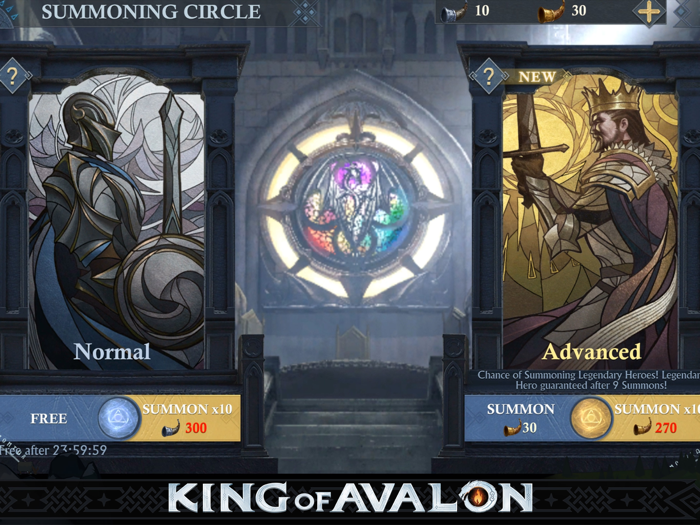 Frost and Flame King of Avalon