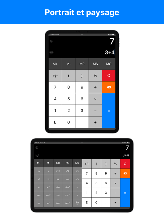 Screenshot #6 pour Calculator Pro Elite