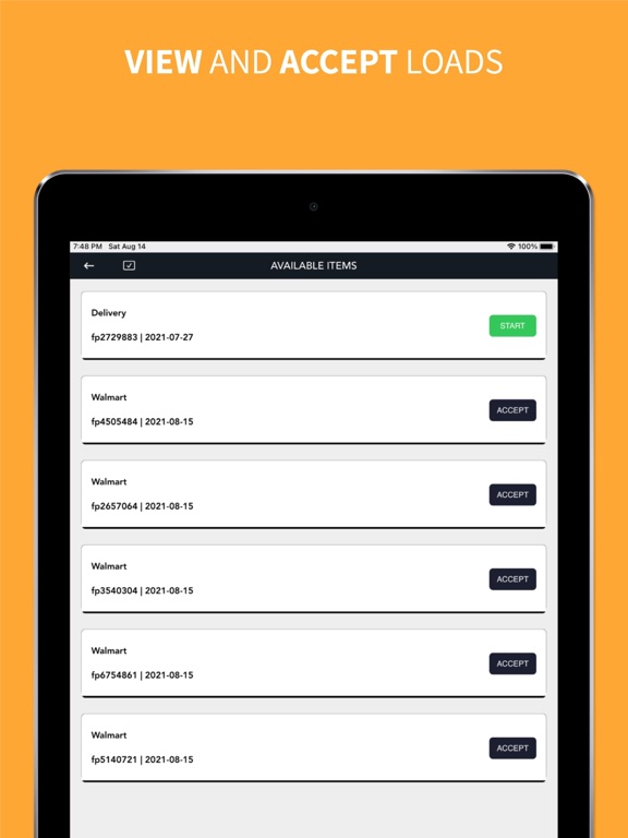 FreightPrint iPad screenshot 6 - Business app