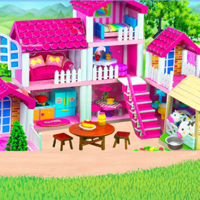 Princess Doll House Clean Game