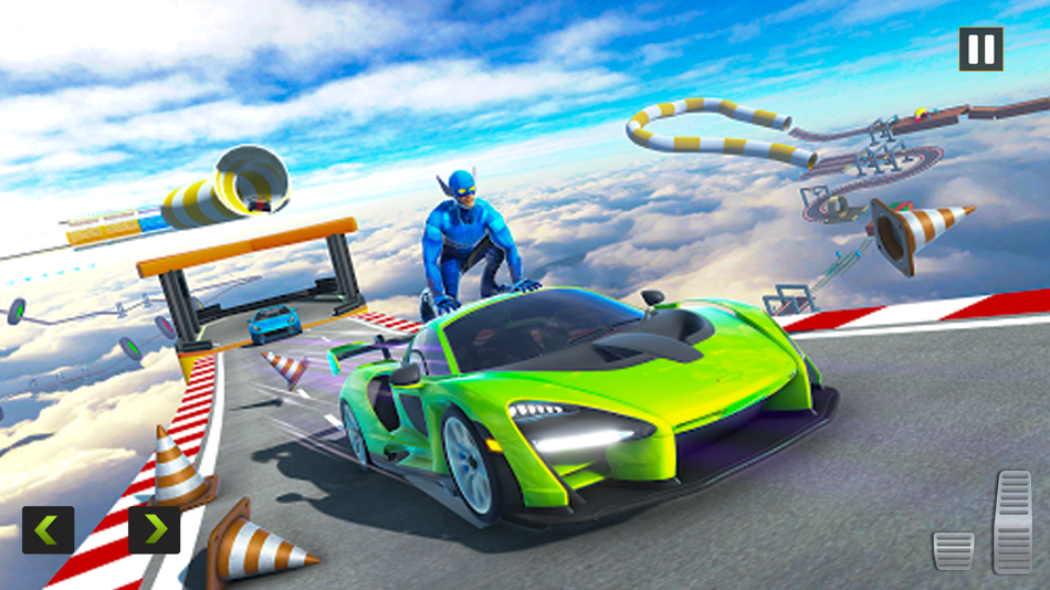 #2. Mega Car Games: Super Hero 3D (iOS) 由: Haroon Younas