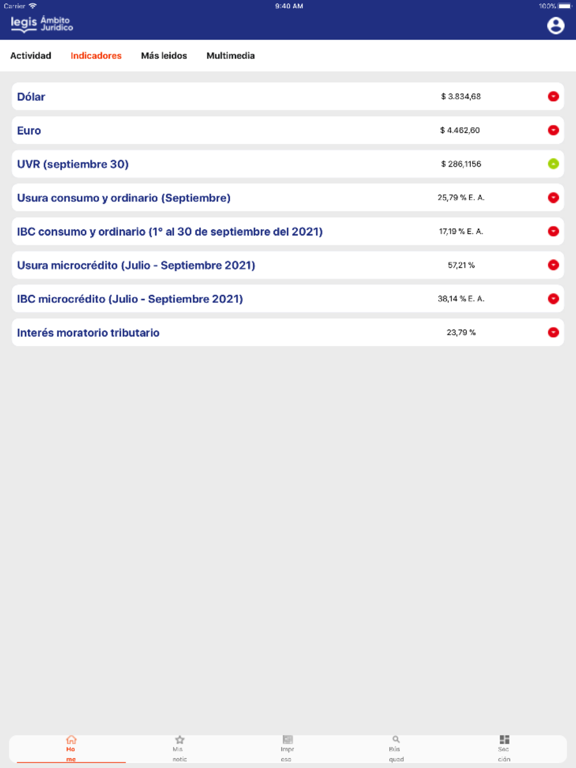 Screenshot #5 pour AmbitoJuridico.com