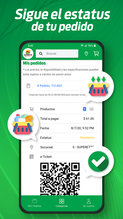 SUPERETTE PICKUP Screenshot