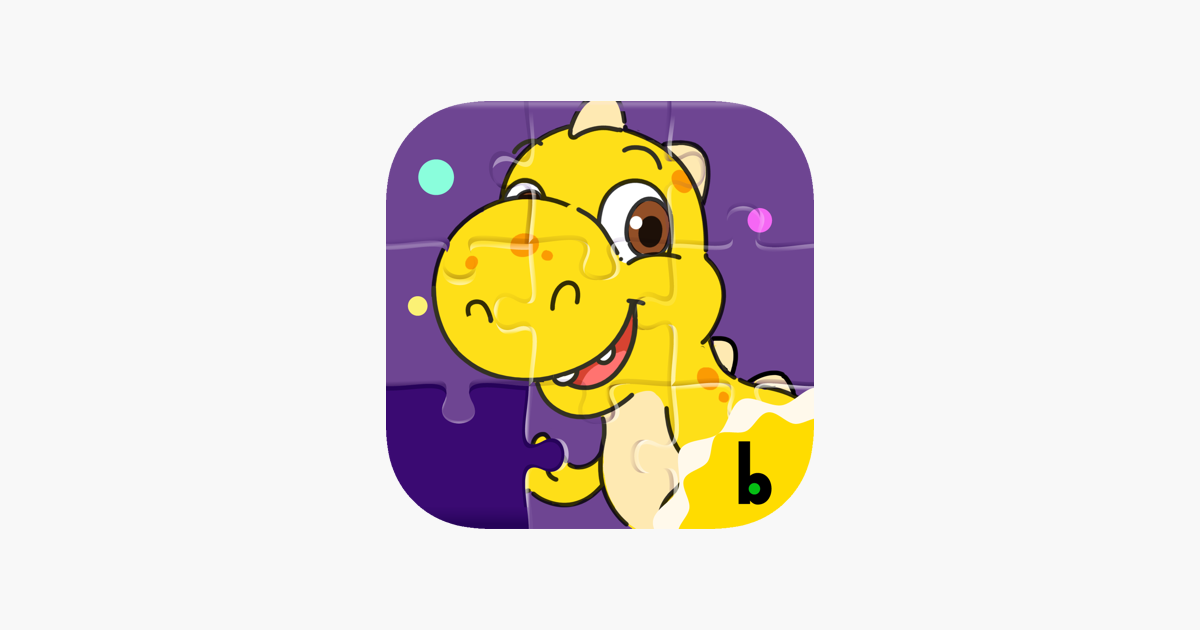 Dino Puzzle Free Games online for kids in Pre-K by Mr. Puzzlez