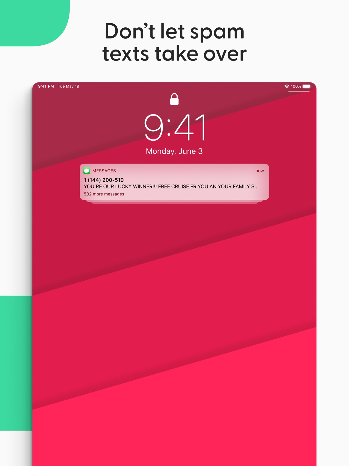 Textkiller - Spam Text Blocker ipad screenshot 2