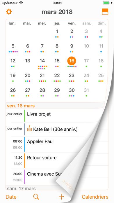 Screenshot #3 pour Page Calendar