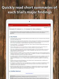ICU Trials by ClinCalc iPad image 2