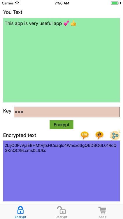 Secure Message and Text