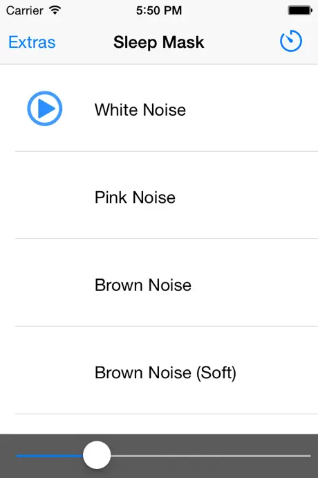 Sleep Mask - White Noise