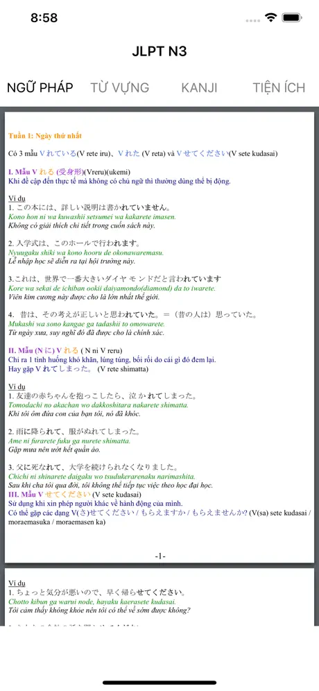 JLPT N3 Pro