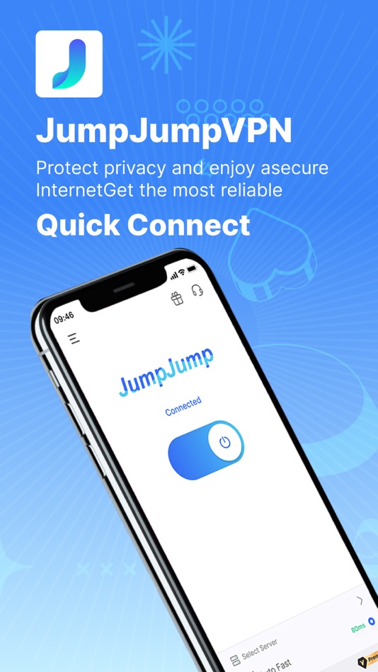 JumpJumpVPN- Fast & Secure VPN - 1.2.8 - (iOS)